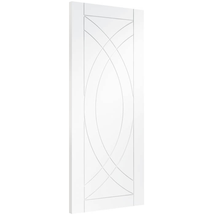 XL Joinery Treviso White Primed 1-Panel Internal Door