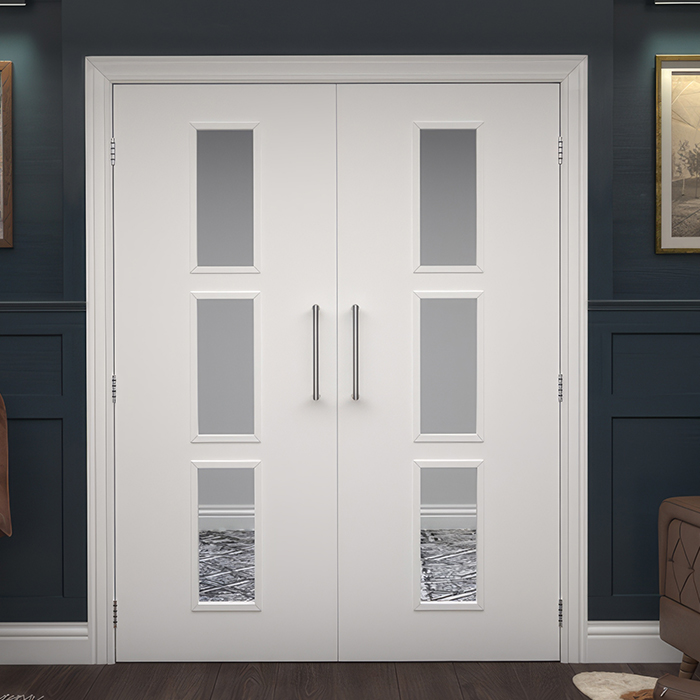 Deanta White Primed Internal Flush Door