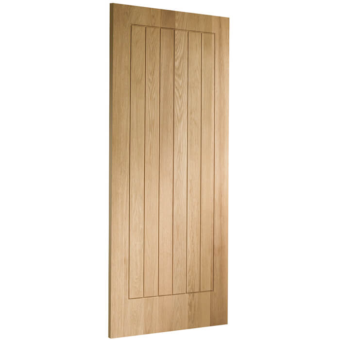 XL Joinery Suffolk Un-Finished Oak 6-Panels Internal Door