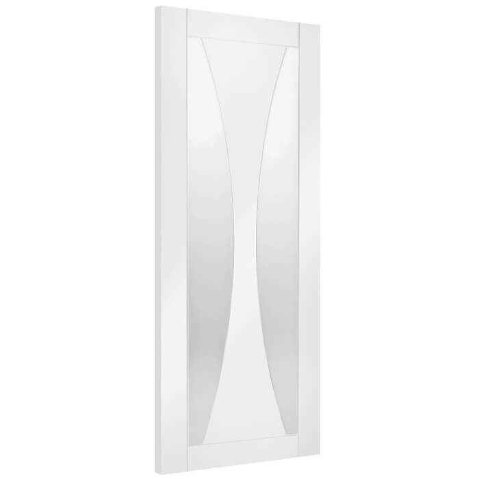 XL Joinery Verona White Primed 2-Lites Internal Glazed Door