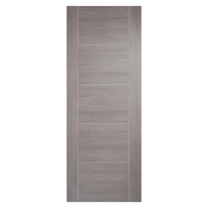 LPD Vancouver Pre-Finished Light Grey 5-Panels Internal FD30 Fire Door