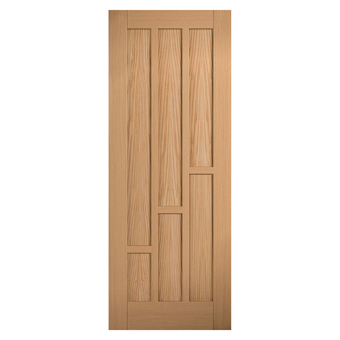 LPD Coventry Un-Finished Oak 6-Panels Internal Door