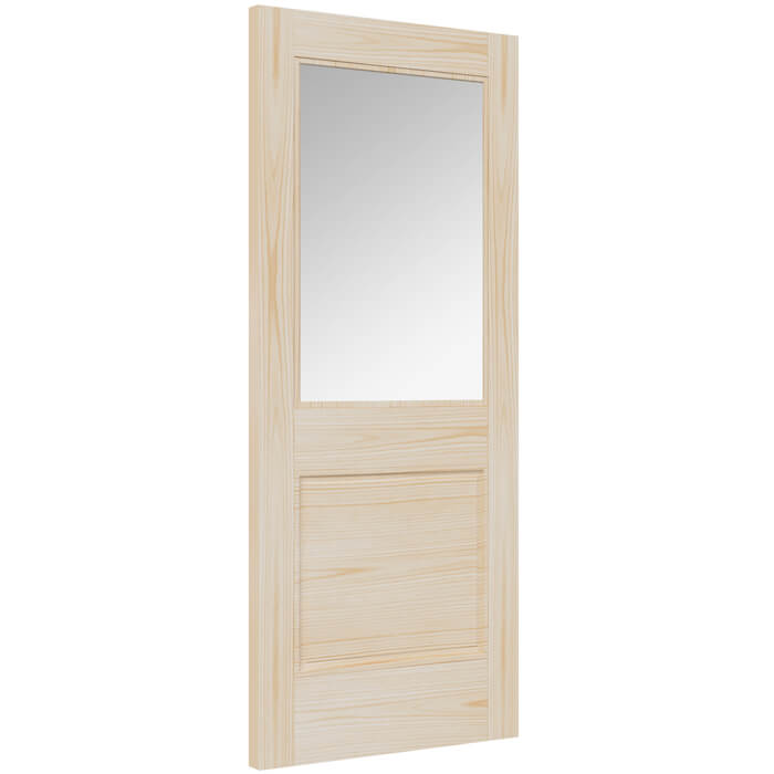 XL Joinery 2XG Un-Finished Accoya 1-Panel 1-Lite External Glazed Door