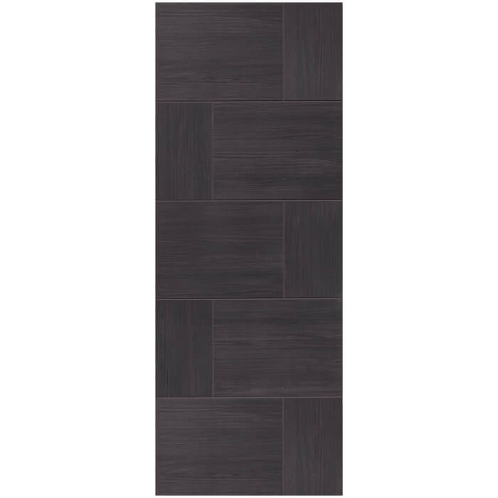 XL Joinery Ravenna Pre-Finished Laminate Umber Grey 10-Panels Internal Fire Door