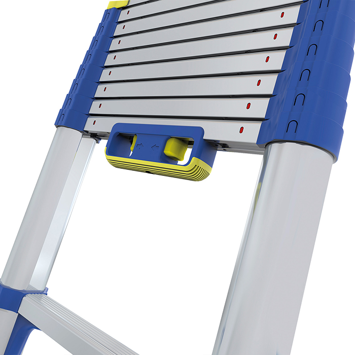 Werner 2.6m Telescopic Soft Close Extension Ladder