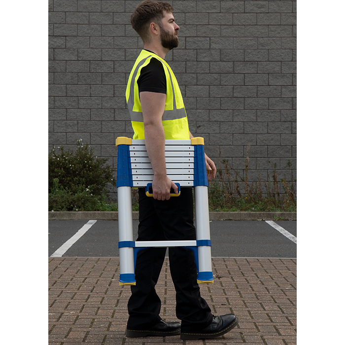 Werner 2.6m Telescopic Soft Close Extension Ladder