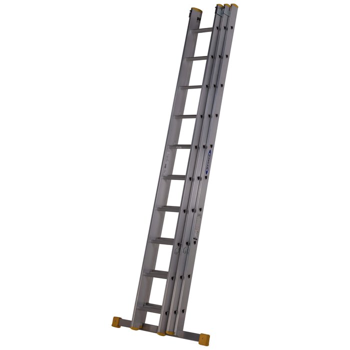 Werner Box Section 10 D-Rung Triple Extension Aluminium Ladder 2.97m