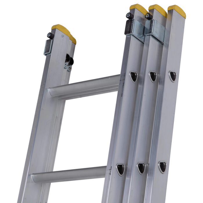 Werner Box Section 10 D-Rung Triple Extension Aluminium Ladder 2.97m