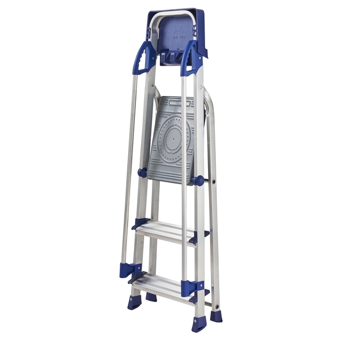 Werner 3 Tread Workstation Aluminium Stepladders