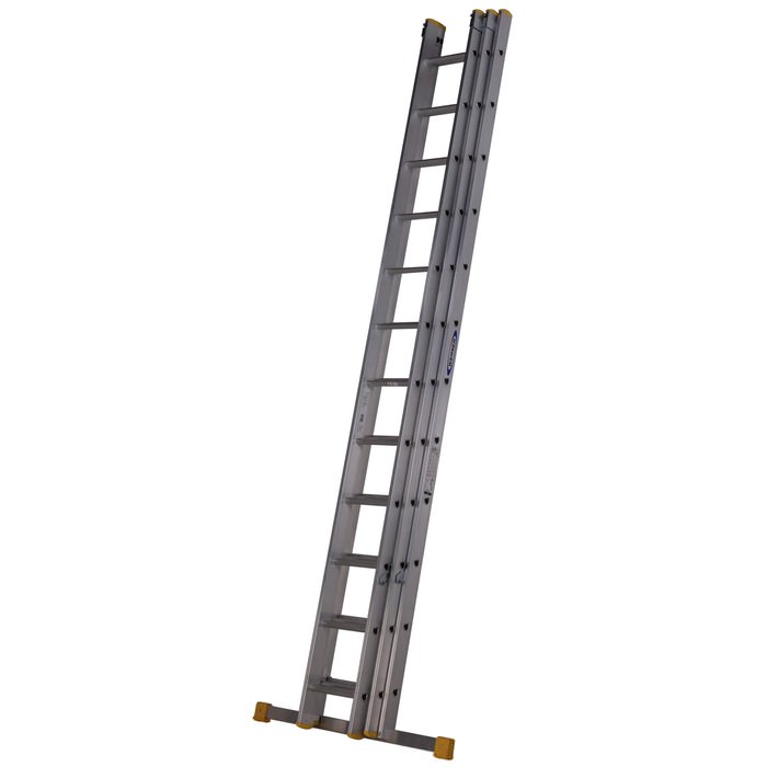 Werner Box Section 12 D-Rung Triple Extension Aluminium Ladder 3.53m