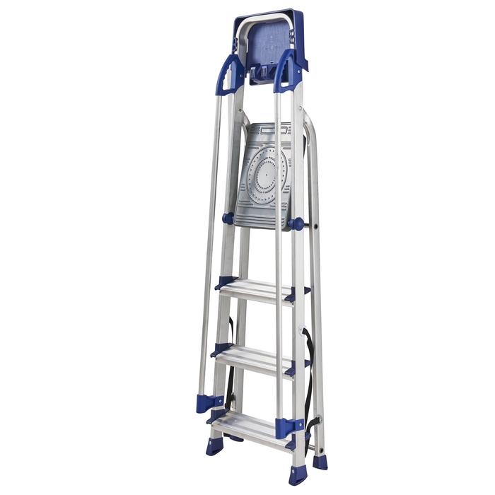 Werner 4 Tread Workstation Aluminium Stepladders