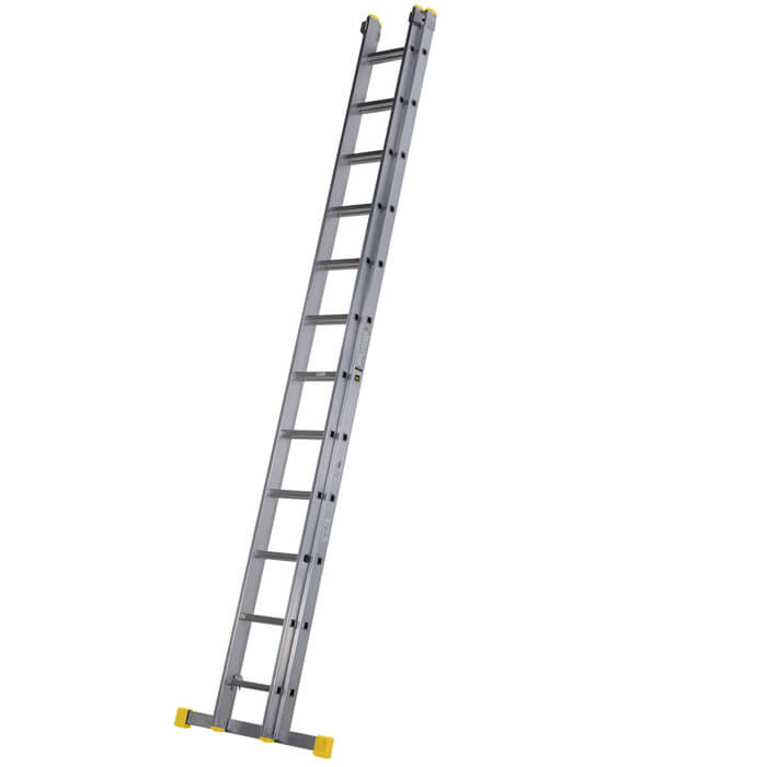 Werner Square Rung Double Section Extension Ladder 3.57 Metres