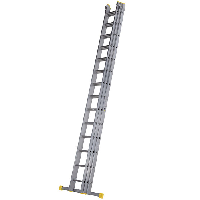 Werner Square Rung 4.14m Triple Extension Ladder