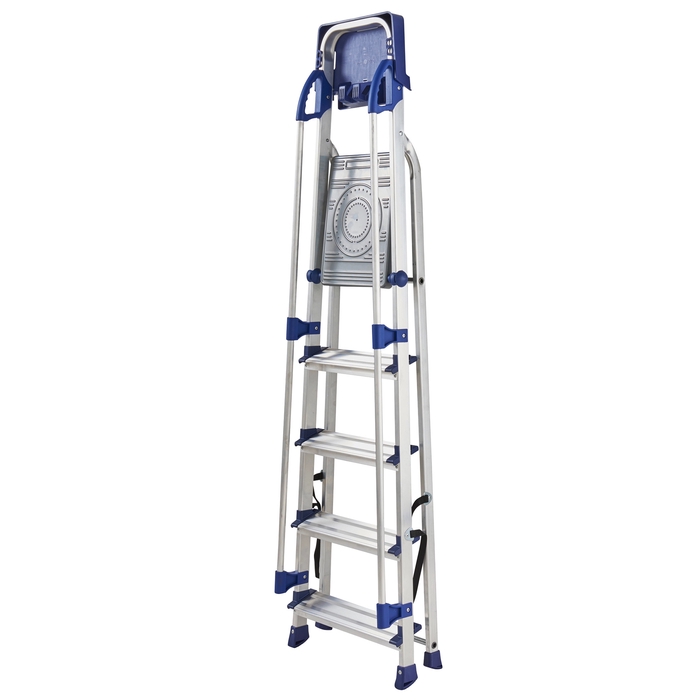 Werner 5 Tread Workstation Aluminium Stepladders