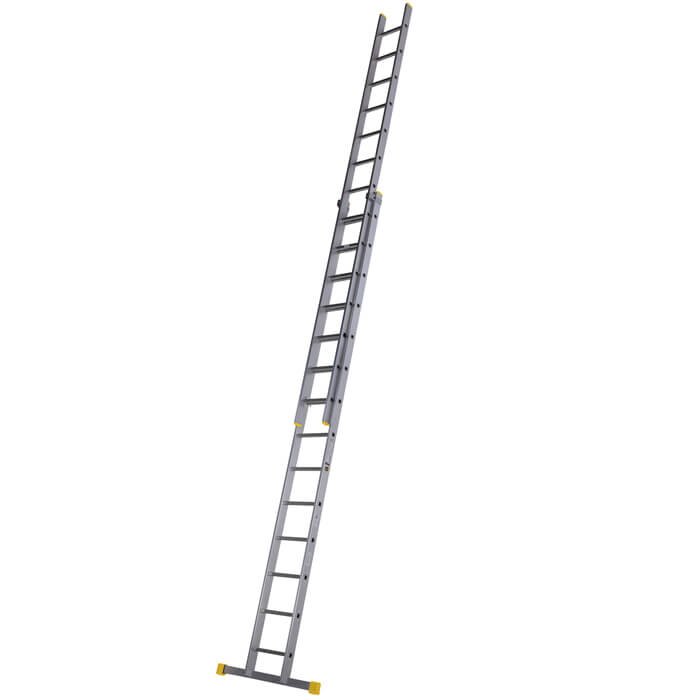 Werner Square Rung Double Section Extension Ladder 4.13 Metres