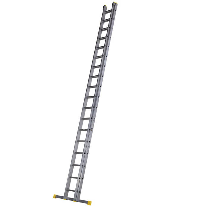 Werner Square Rung Double Section Extension Ladder 5.21 Metres