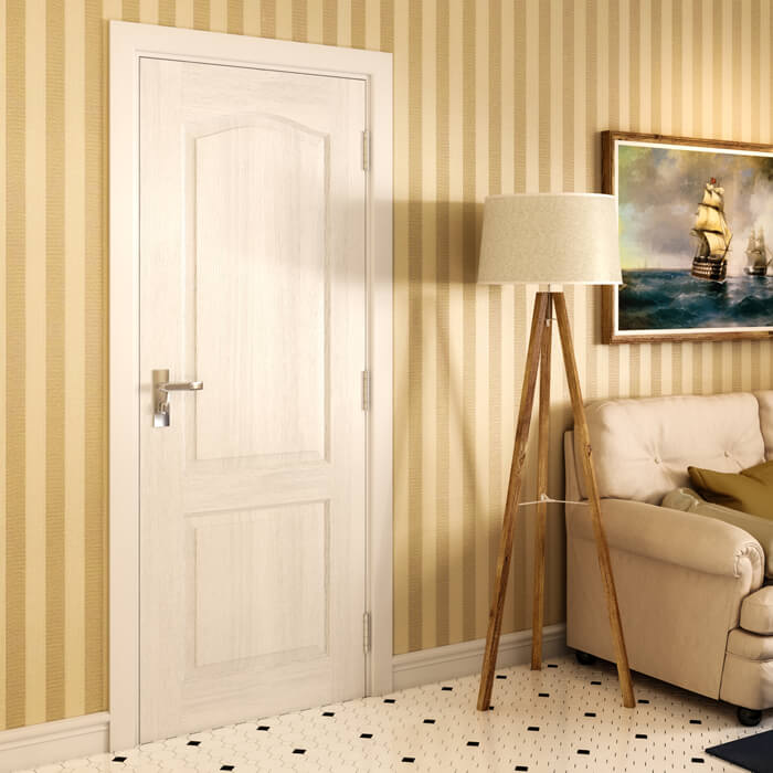 JB Kind Classique White Primed 2-Panels Internal Door