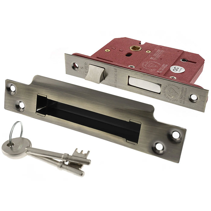 Atlantic 5-Lever 3-Inch Key Sashlock