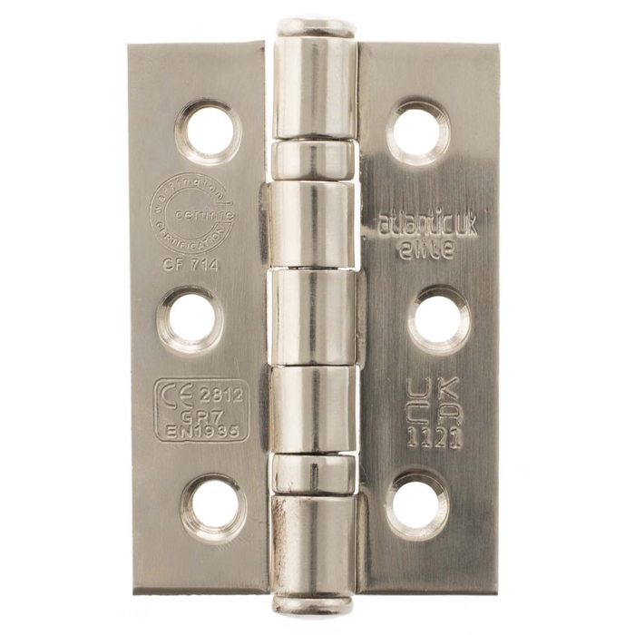 Atlantic 3 Inch CE Fire Rated Grade 7 Ball Bearing Hinges