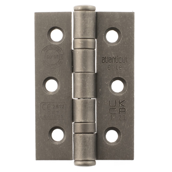 Atlantic 3 Inch CE Fire Rated Grade 7 Ball Bearing Hinges