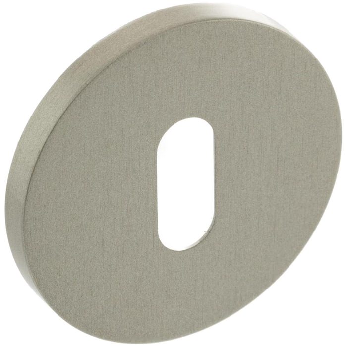 Atlantic Millhouse Brass 5mm Slimline Round Rose Key Escutcheons