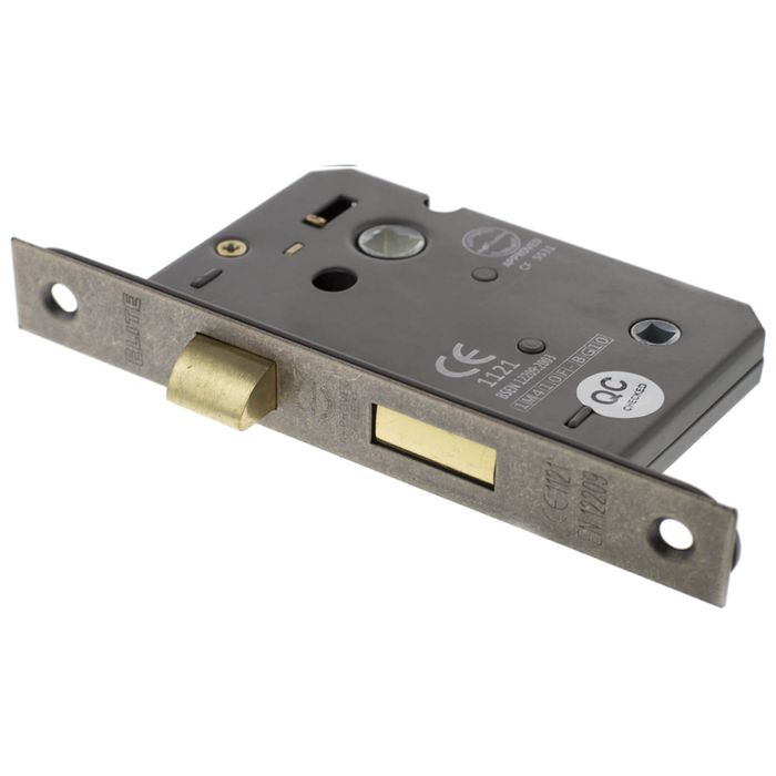 Atlantic Elite Certifire Bolt Through 2.5 Inch Bathroom Lock