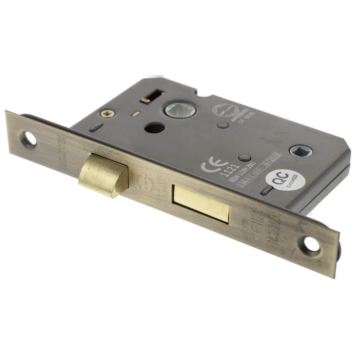 Atlantic Elite Certifire Bolt Through 2.5 Inch Bathroom Lock