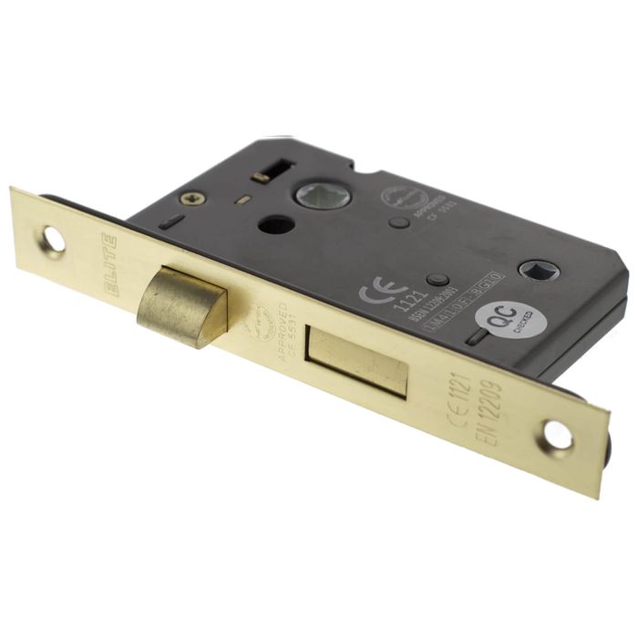 Atlantic Elite Certifire Bolt Through 2.5 Inch Bathroom Lock