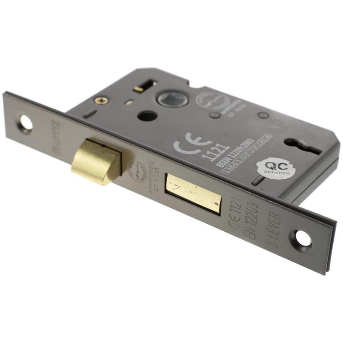 Atlantic Elite Certifire Bolt Through 3 Lever Key Sashlock 2.5 Inch