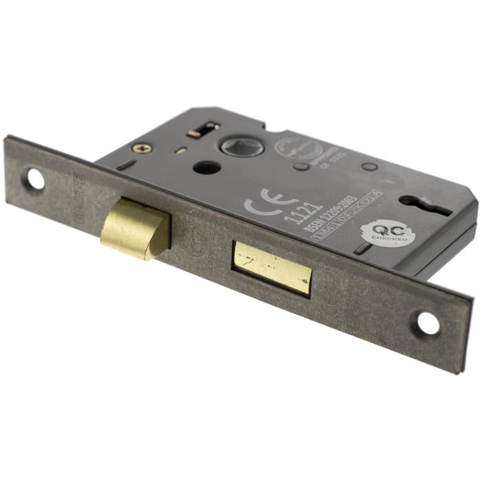 Atlantic Elite Certifire Bolt Through 3 Lever Key Sashlock 2.5 Inch