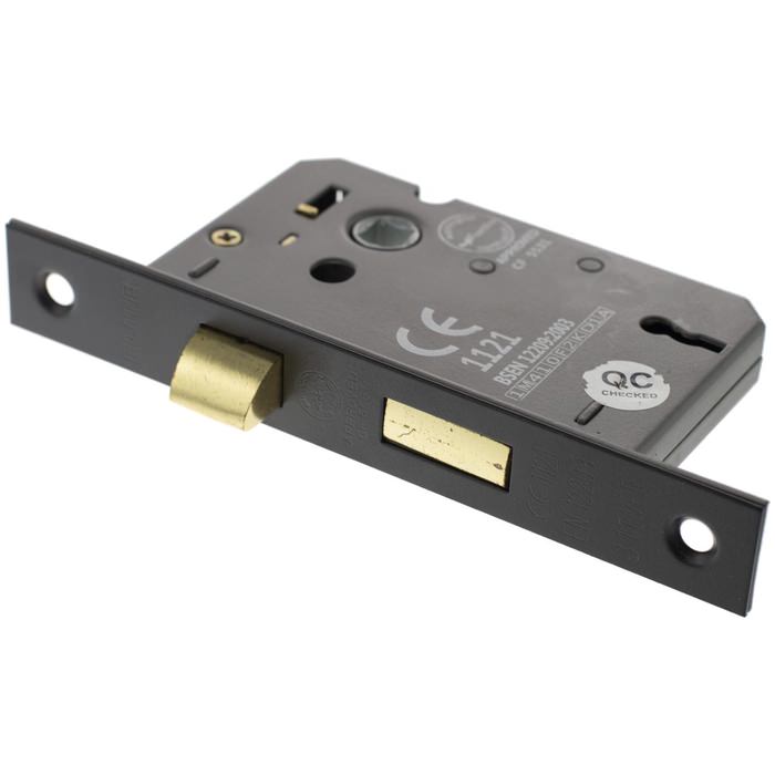 Atlantic Elite Certifire Bolt Through 3 Lever Key Sashlock 2.5 Inch