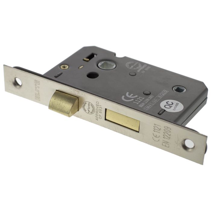 Atlantic Elite Certifire Bolt Through 3-Inch Bathroom Lock