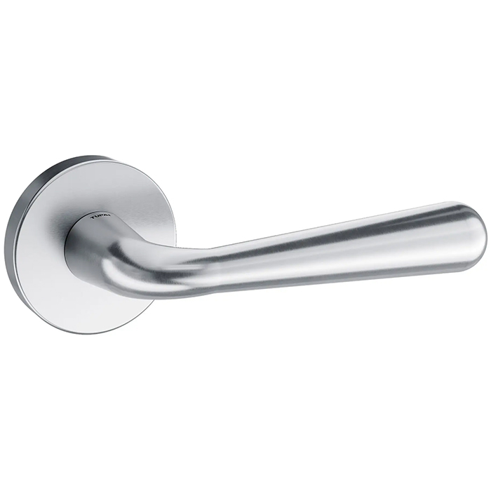 Atlantic Tupai Rapido CurvaLine Adra Lever Door Handle On Round Rose