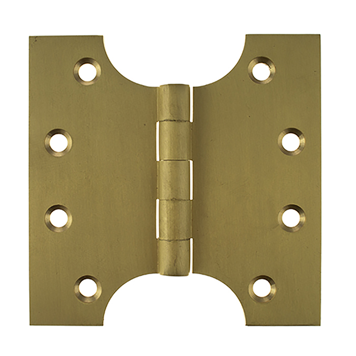 Atlantic Solid Brass Parliament Hinges 4 Inch x 2 Inch x 4mm