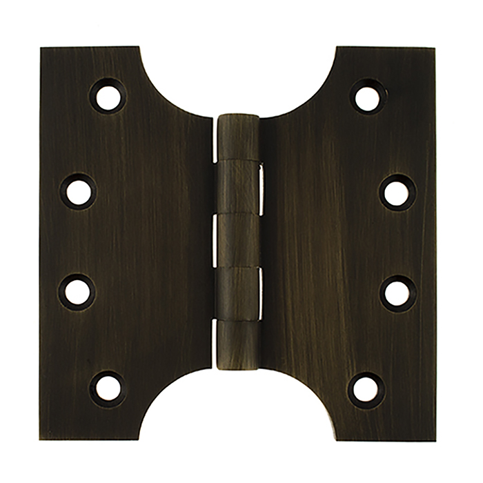 Atlantic Solid Brass Parliament Hinges 4 Inch x 2 Inch x 4mm