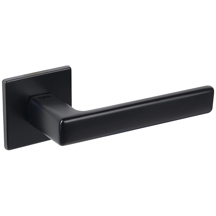 Atlantic Tupai Rapido 5S Line Portel Lever Door Handle on 5mm Slimline Square Rose