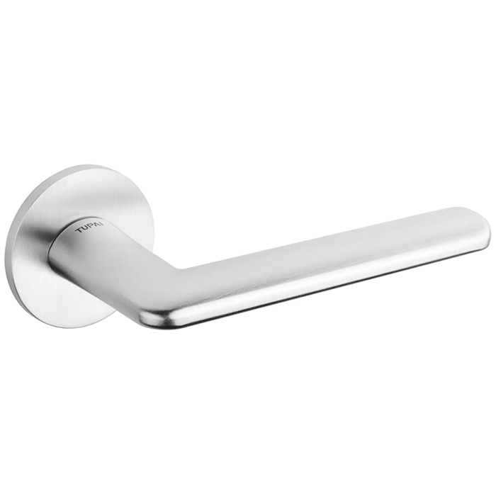 Atlantic Tupai Rapido 5S Line Tavira Lever Door Handle on 5mm Slimline Round Rose