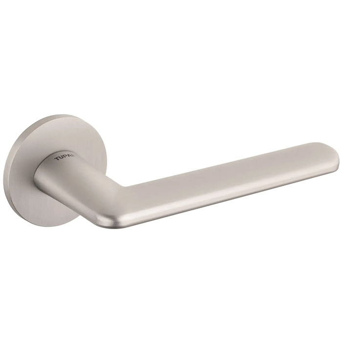 Atlantic Tupai Rapido 5S Line Tavira Lever Door Handle on 5mm Slimline Round Rose