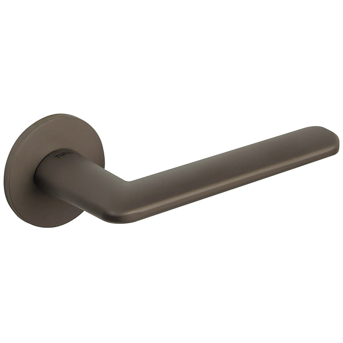 Atlantic Tupai Rapido 5S Line Tavira Lever Door Handle on 5mm Slimline Round Rose