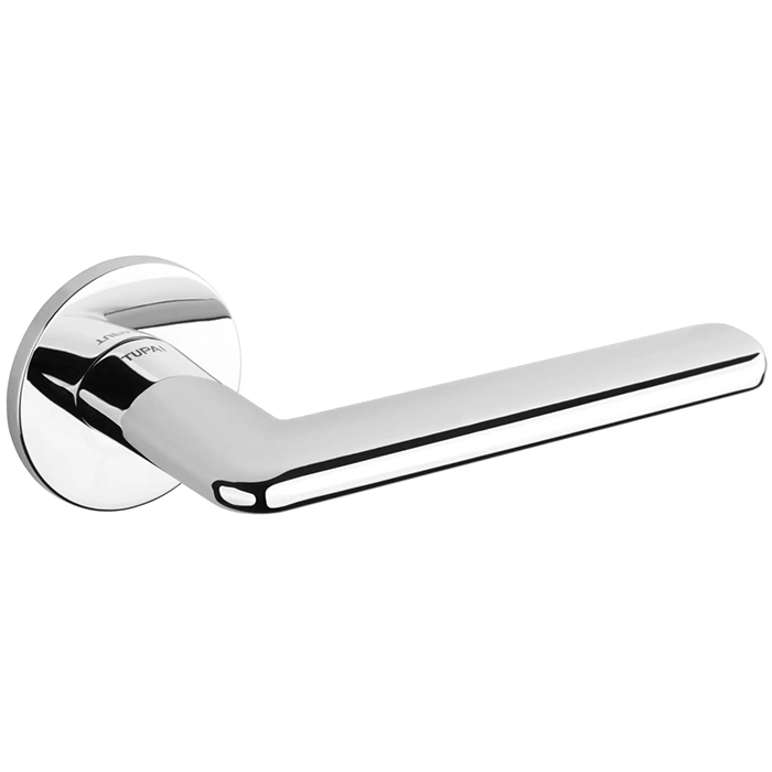 Atlantic Tupai Rapido 5S Line Tavira Lever Door Handle on 5mm Slimline Round Rose