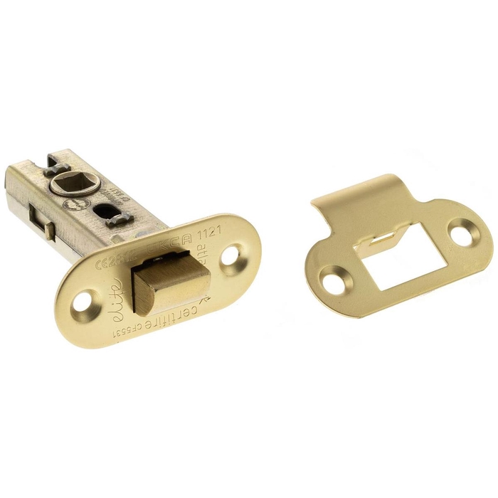 Atlantic Fire-Rated CE Marked 2.5 Inch Bolt Through Tubular Radius Latch