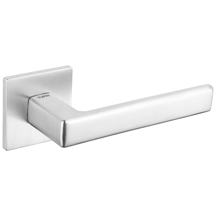 Atlantic Tupai Rapido 5S Line Portel Lever Door Handle on 5mm Slimline Square Rose