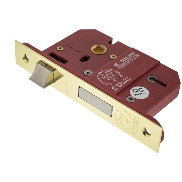 Atlantic 2.5-Inch Bolt Through 5-Lever Key Sashlock