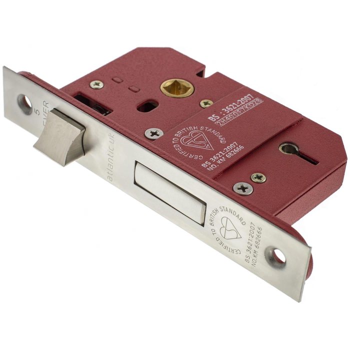 Atlantic 2.5-Inch Bolt Through 5-Lever Key Sashlock