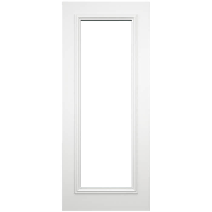 Deanta Blenheim White Primed 1-Light Internal Glazed Door