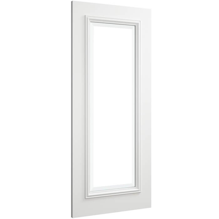 Deanta Blenheim White Primed 1-Light Internal Glazed Door