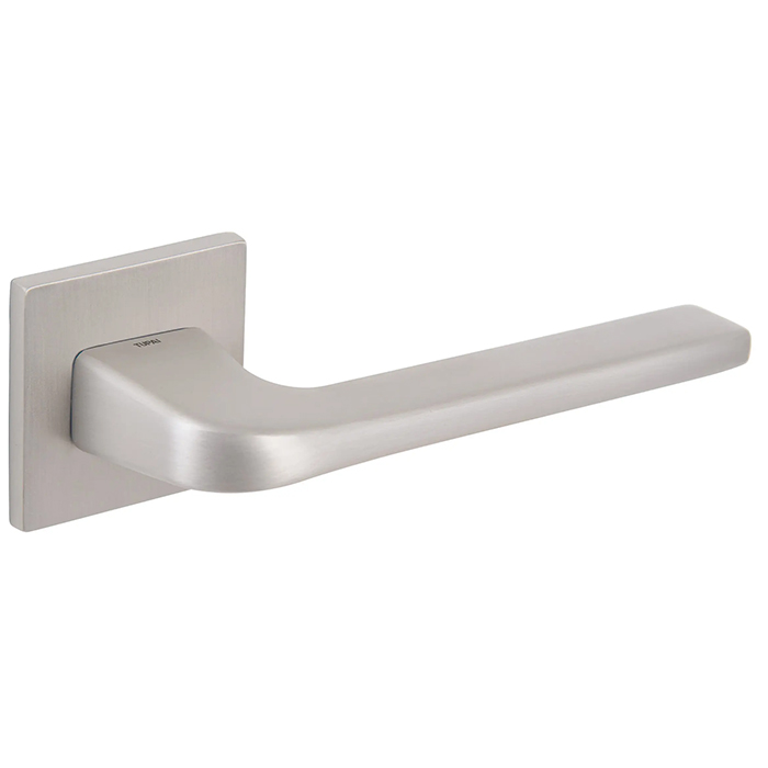 Atlantic Tupai Rapido 5S Line Canha Lever Door Handle on 5mm Slimline Square Rose