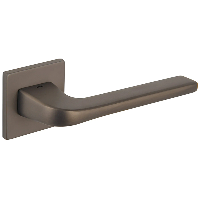 Atlantic Tupai Rapido 5S Line Canha Lever Door Handle on 5mm Slimline Square Rose