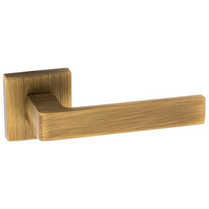 Atlantic Forme Asti Lever Door Handle On Minimal Square Rose