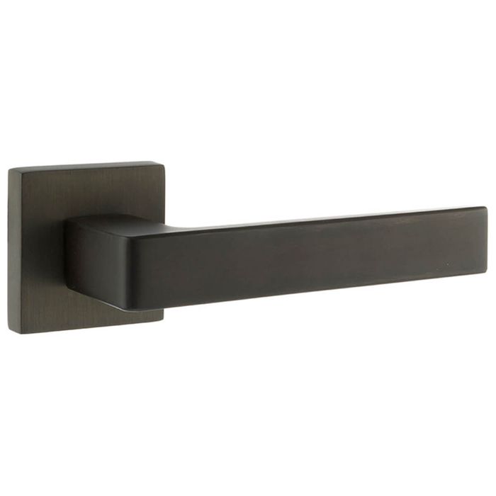 Atlantic Forme Asti Lever Door Handle On Minimal Square Rose